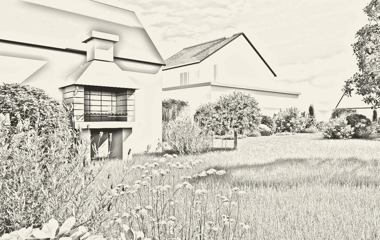 Esquisse d'un jardin à venir